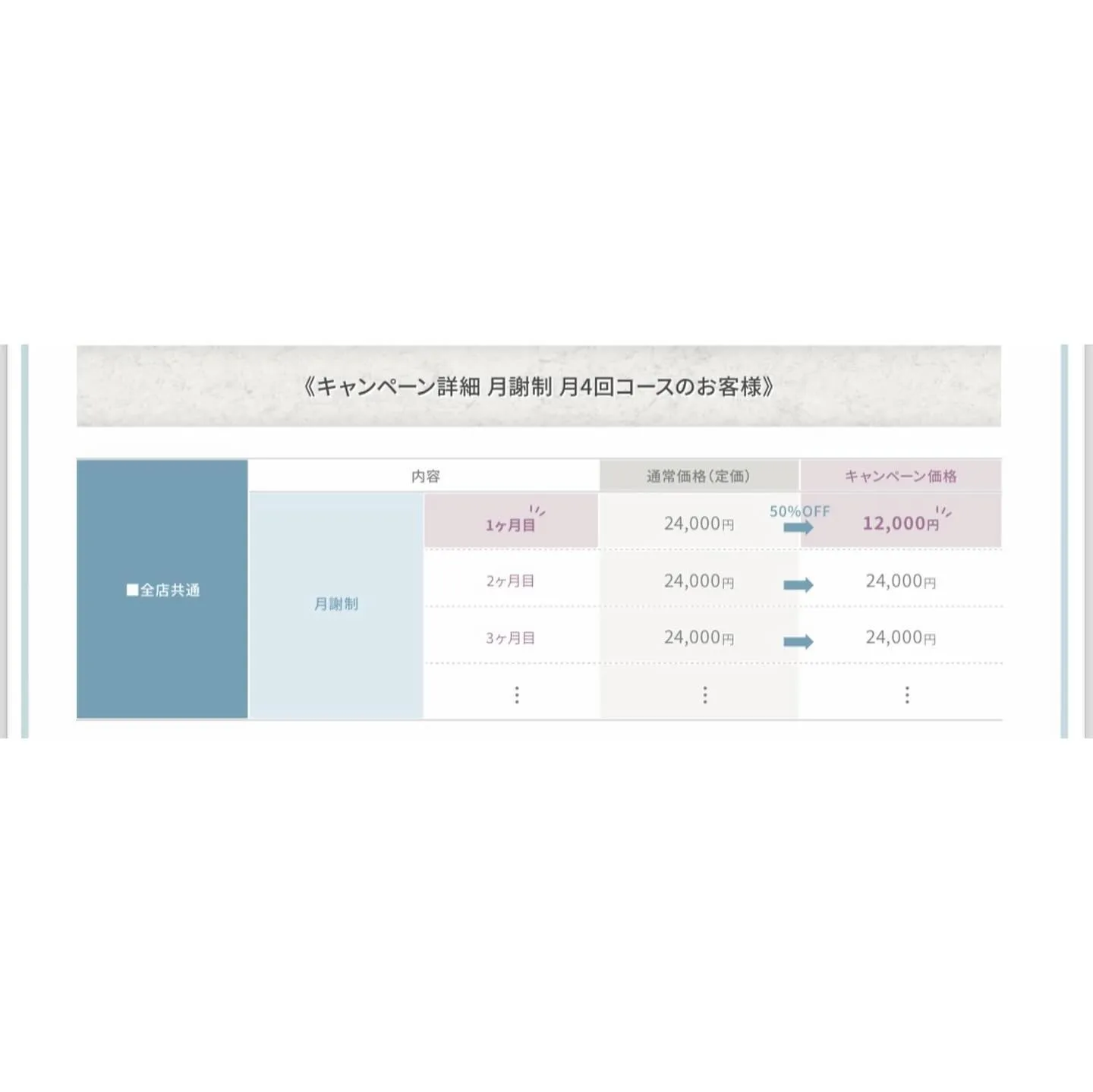 【8月.9月.10月特別キャンペーン】